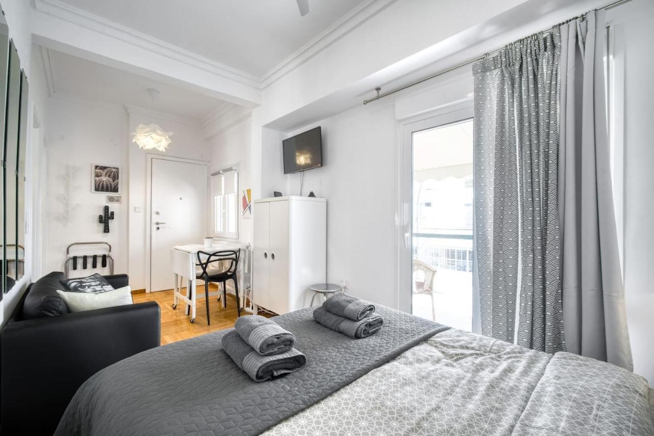 The Cactus Apartment With Large Sunny Balcony 아테네 외부 사진