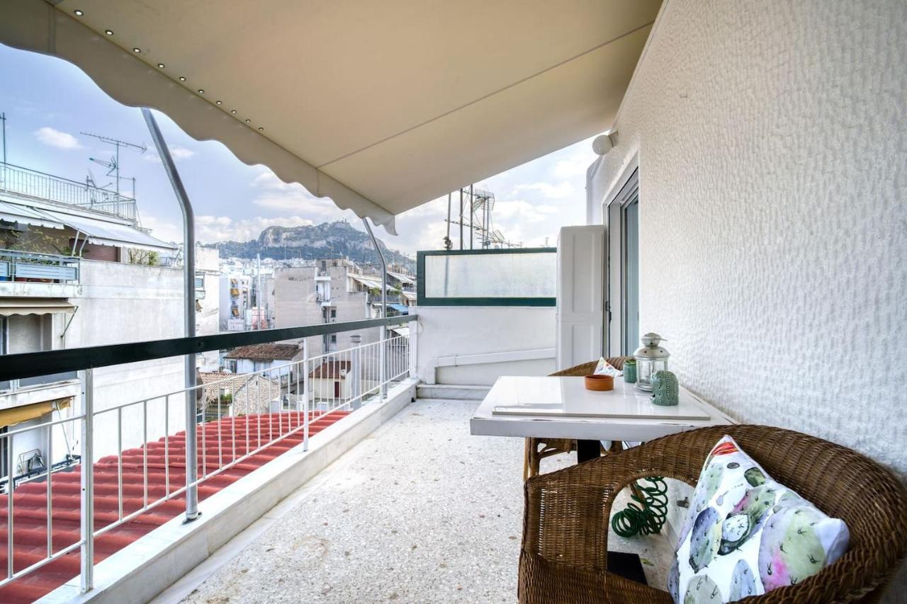 The Cactus Apartment With Large Sunny Balcony 아테네 외부 사진